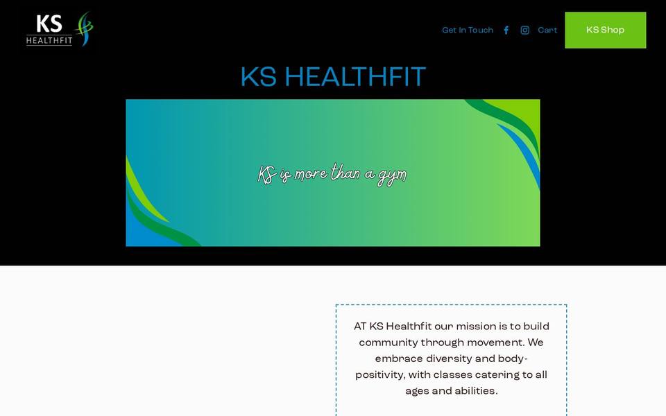 KS Healthfit website