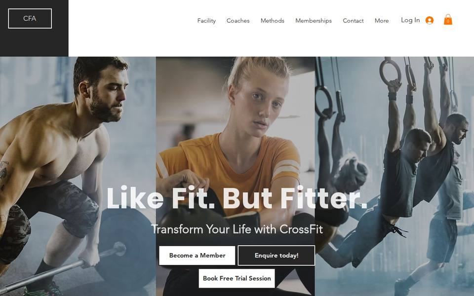 CrossFit Adelaide website
