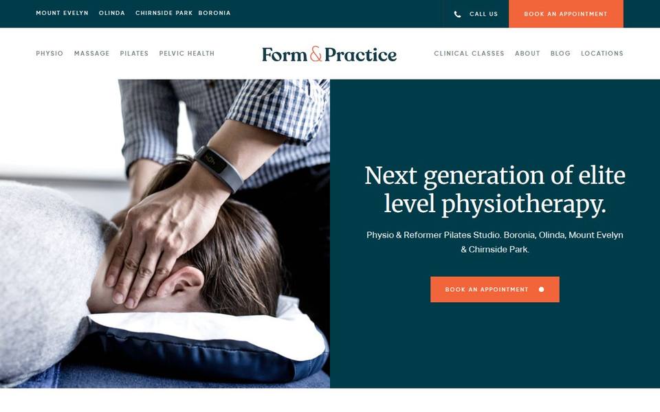 Form and Practice website
