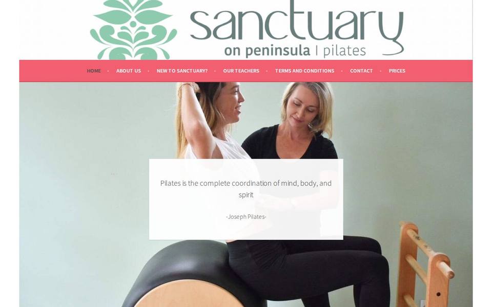 Sanctuary On Peninsula website