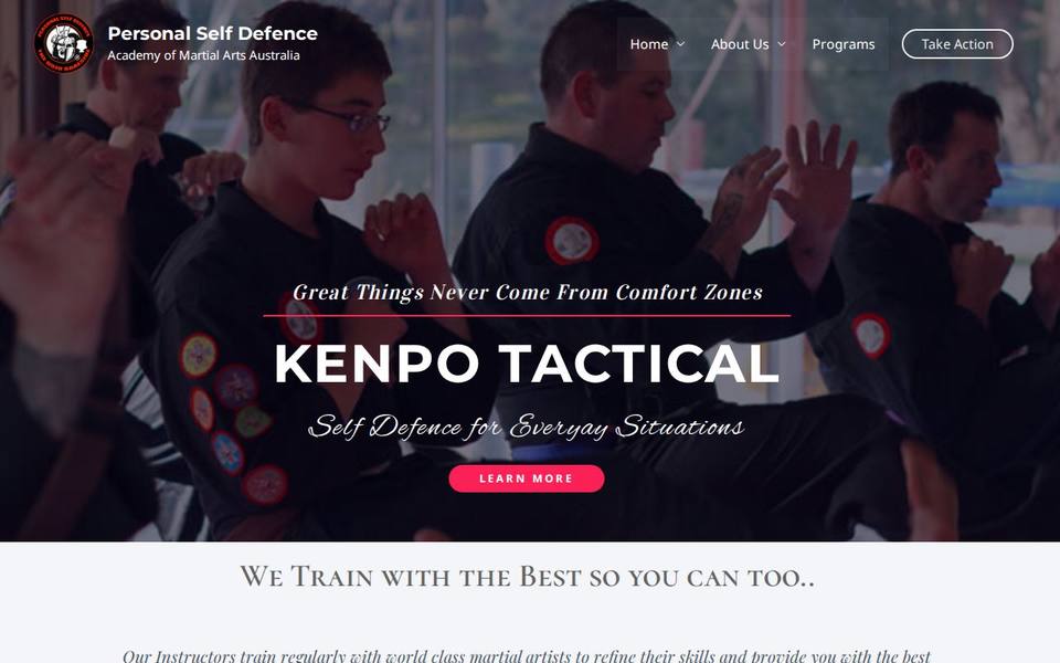The Dojo Braeside website