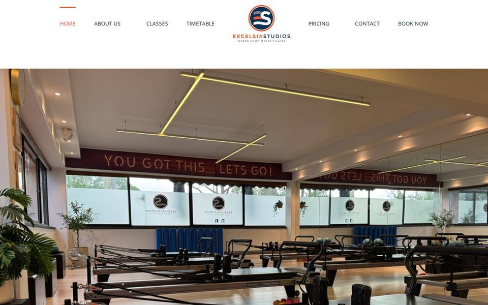 Excelsia Studios website