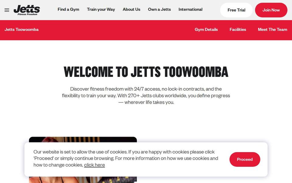 Jetts Wilsonton website