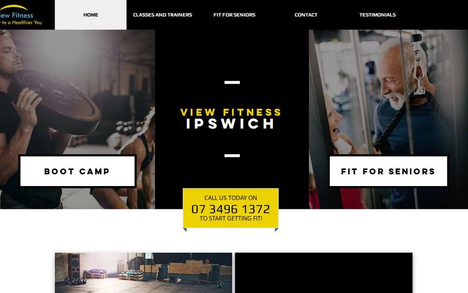 View Fitness website