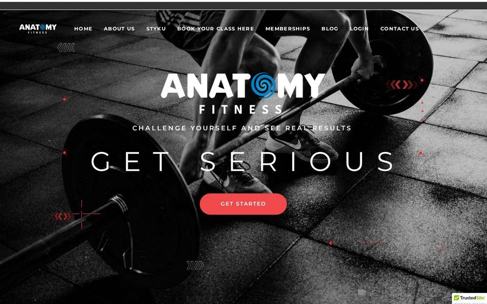 Anatomy Fitness website