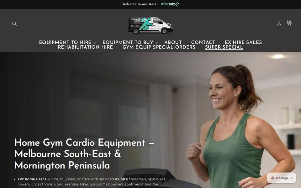 Fitness to you website