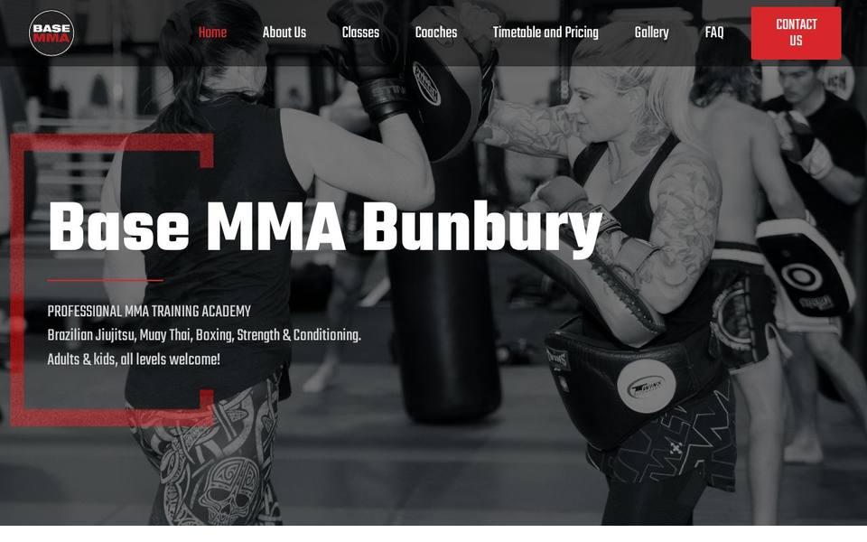 Base MMA website