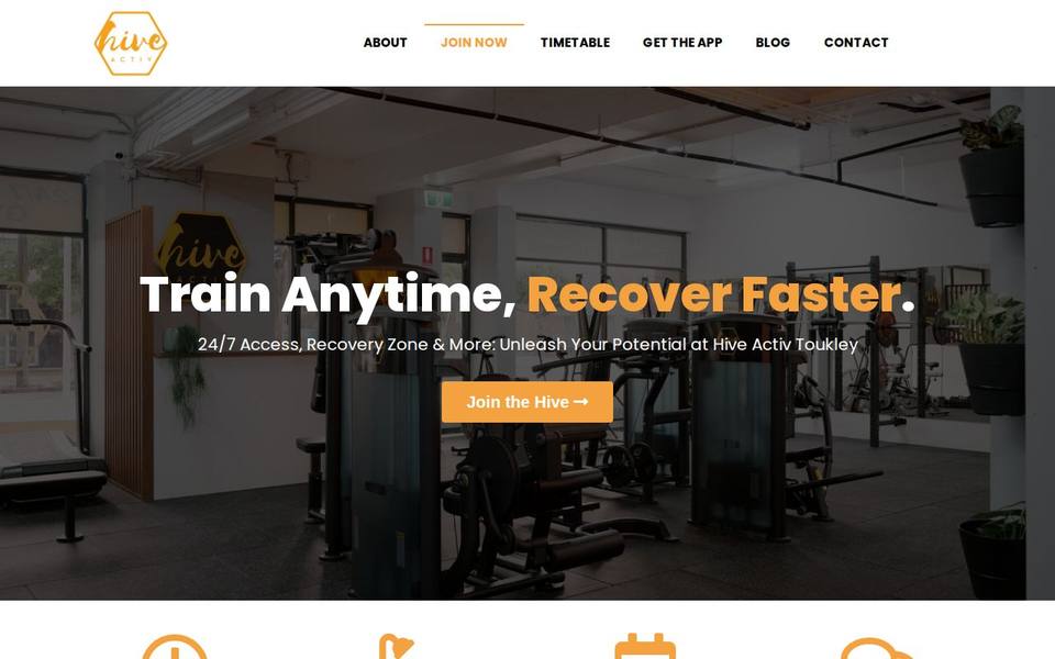 Hive Activ website