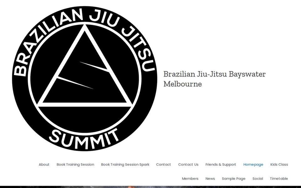 Summit Brazilian Jiu-Jitsu website