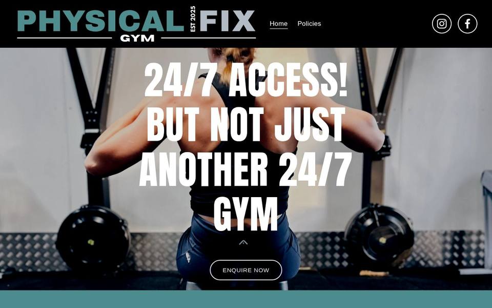 Physical Fix website