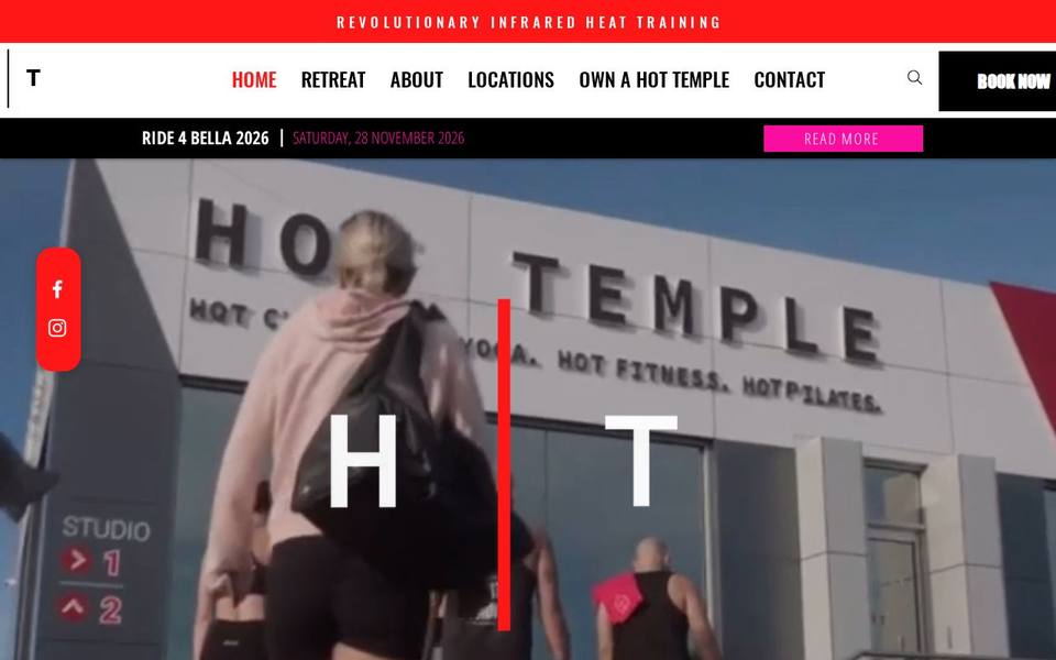 Hot Temple website