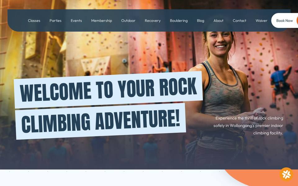 Hangdog Climbing Gym website