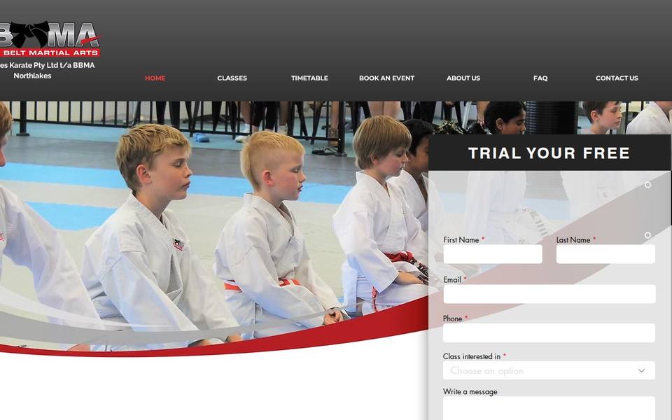 BBMA Northlakes website
