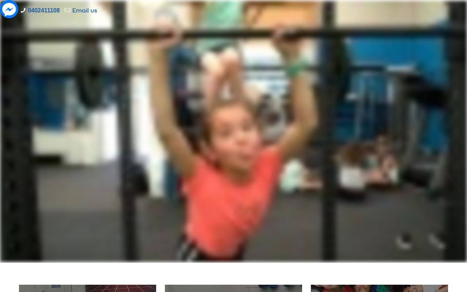 3E Fitness website