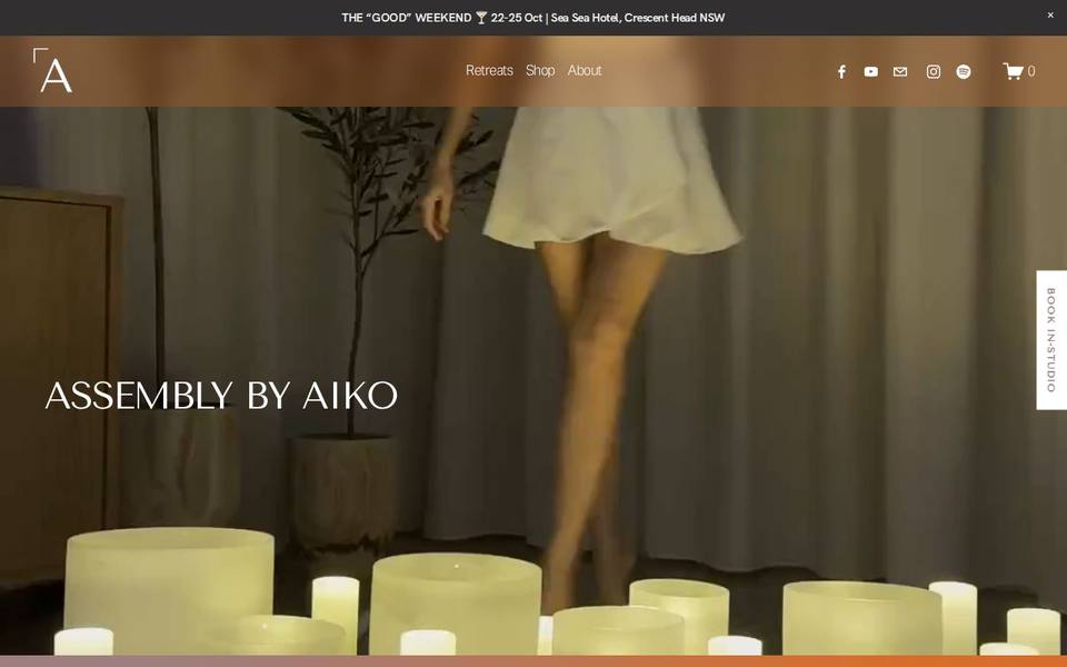 Assembly by Aiko website