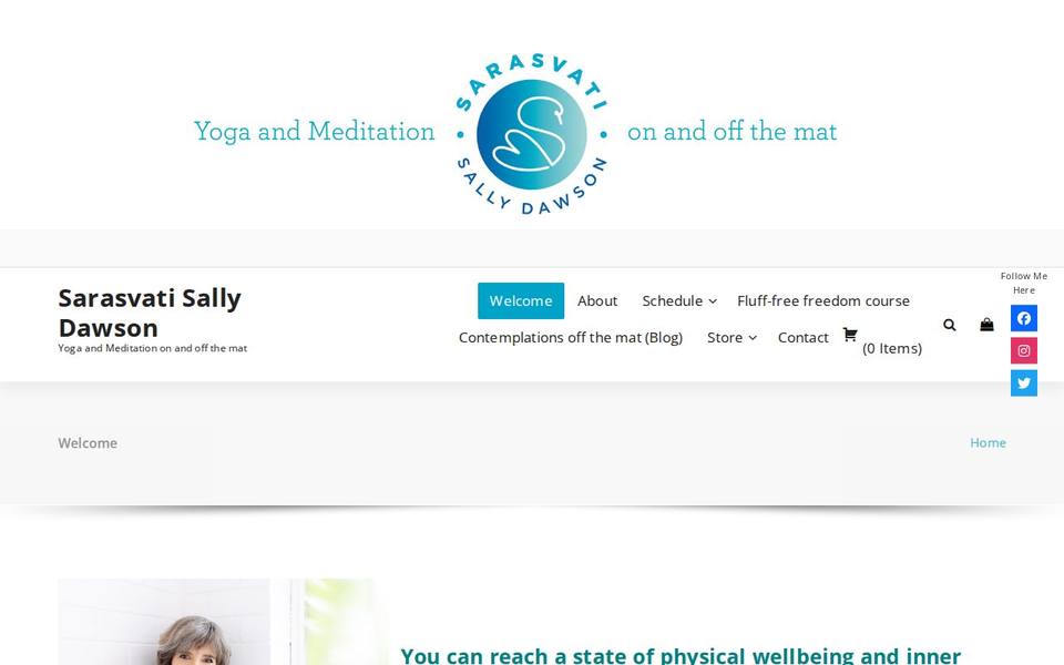 Sarasvati Sally Dawson website