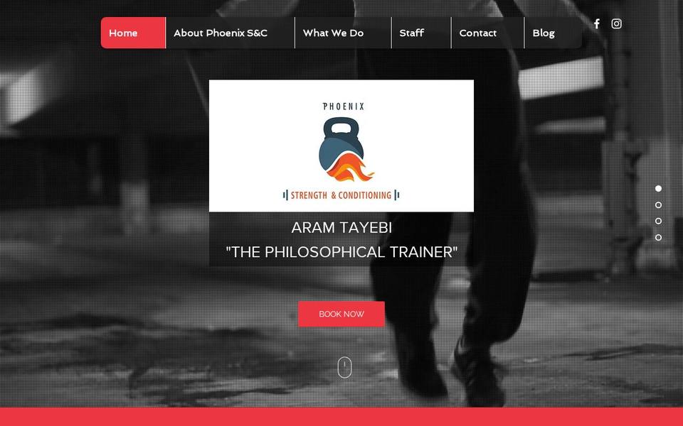 Phoenix Strength and Conditioning website