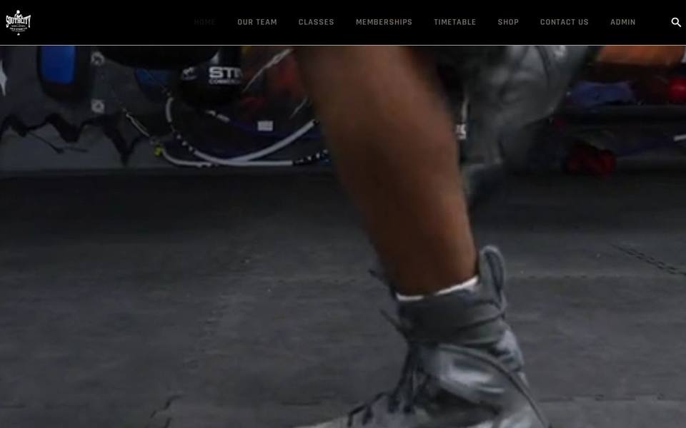 SouthCity Boxing and Fitness website