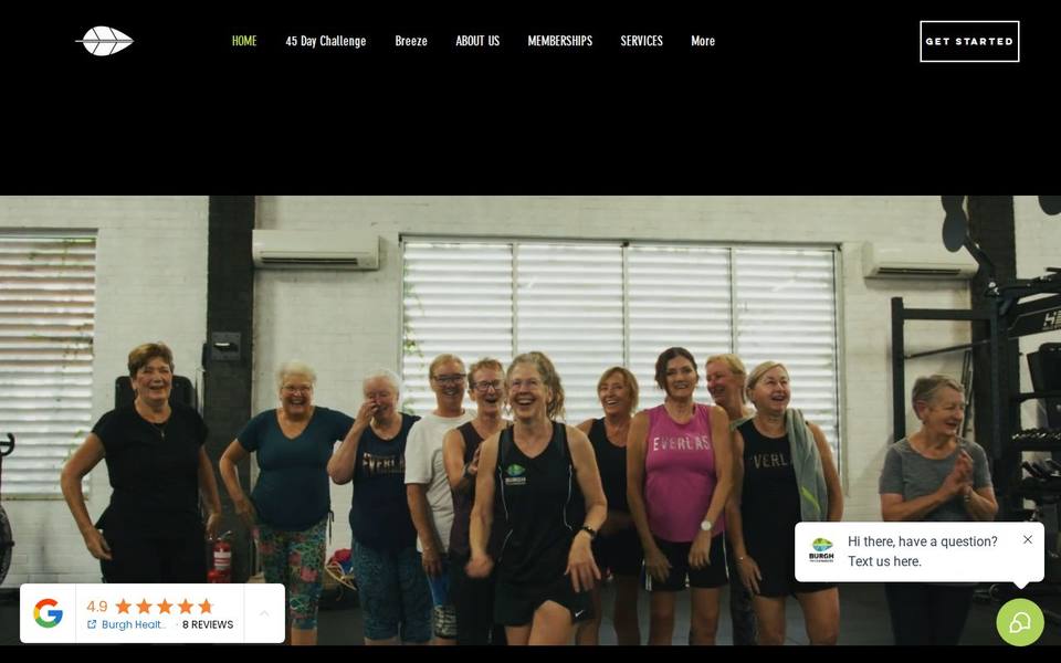 Burgh Healthy Hub website