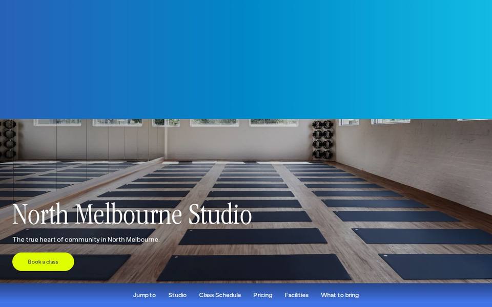 CorePlus North Melbourne website