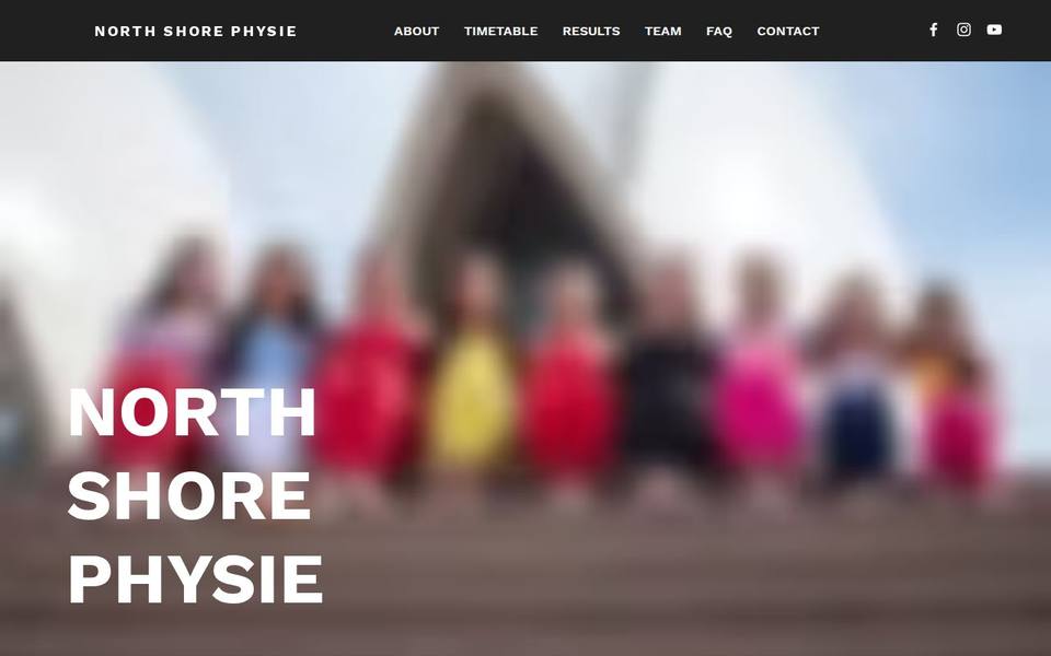 North Shore Physical Culture Club website