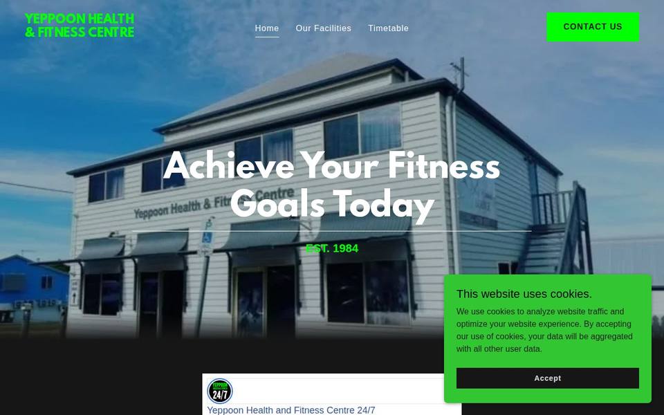 Yeppoon Health & Fitness Centre website