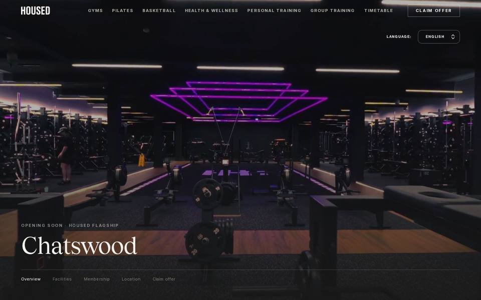 Housed Chatswood website