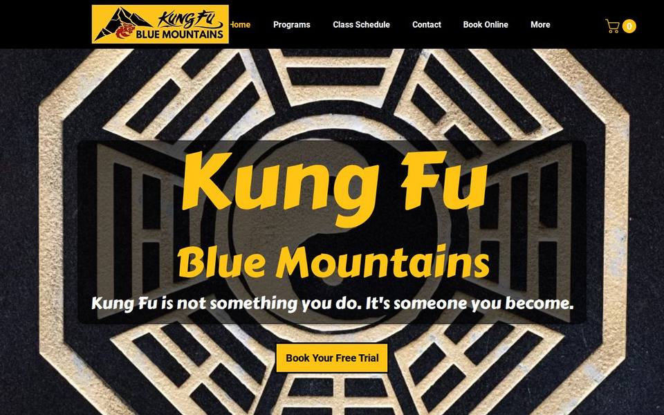 Schools of Kung Fu Blue Mountains website