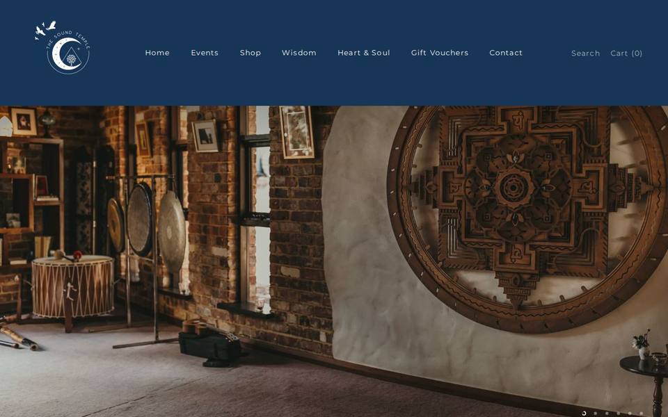 The Sound Temple website