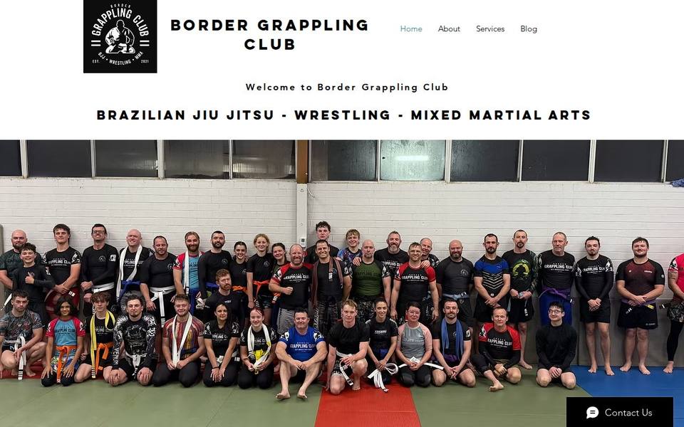 Border Grappling Club website