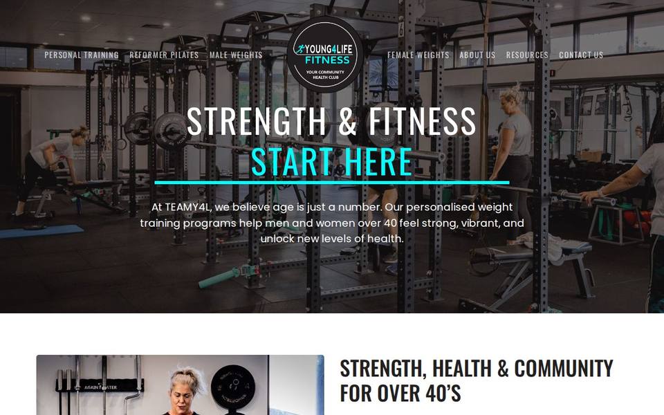 Young 4 Life website