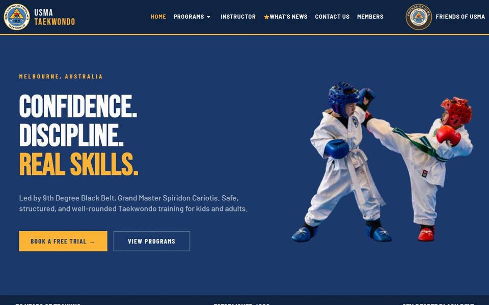 United Schools of Martial Arts website