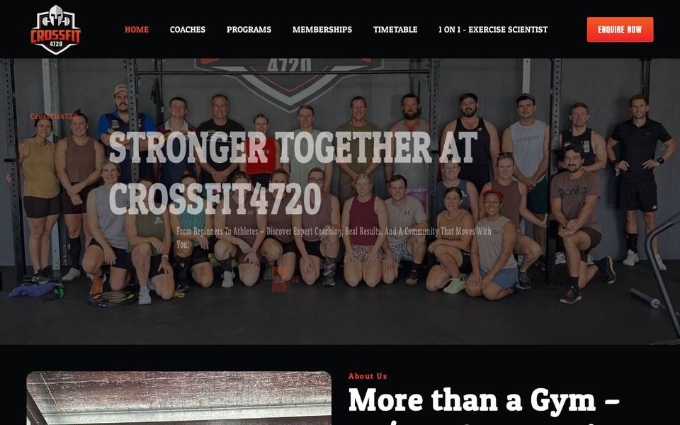 CrossFit 4720 website