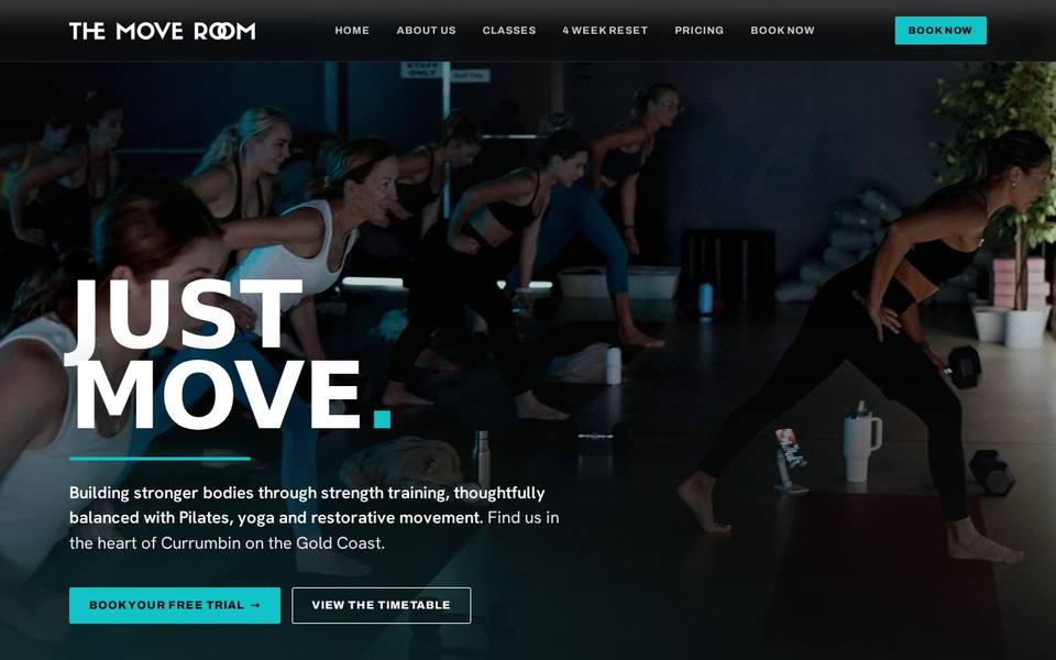 The Move Room website