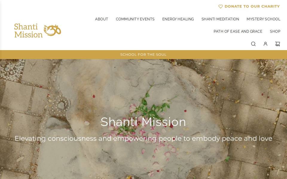 Harmony Centre Foundation website