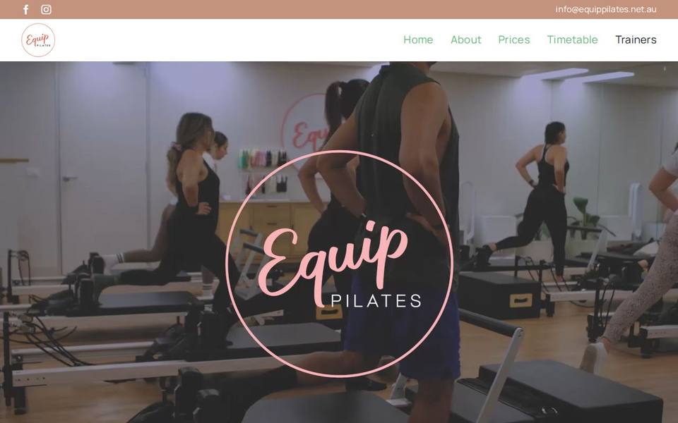 Pilates Power website