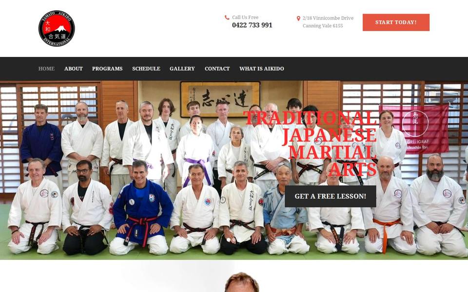 Yamato Aikido International Gyokushin Ryu Aikido website