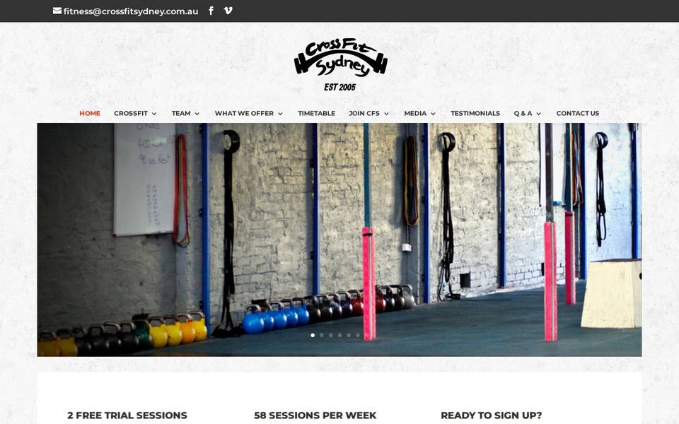 Crossfit website