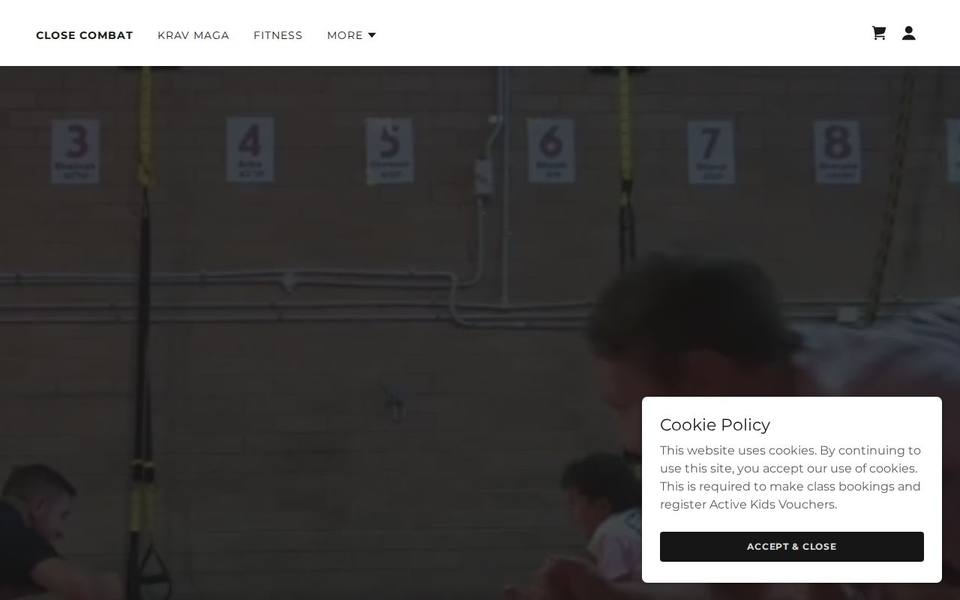 Close Combat Krav Maga website