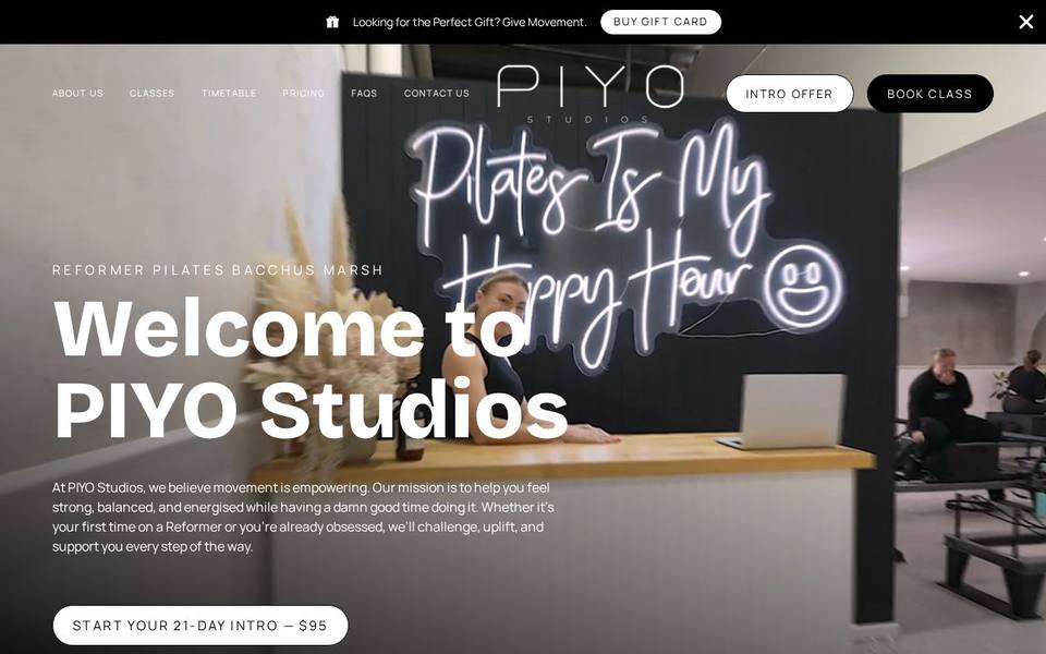 PIYO Studios website