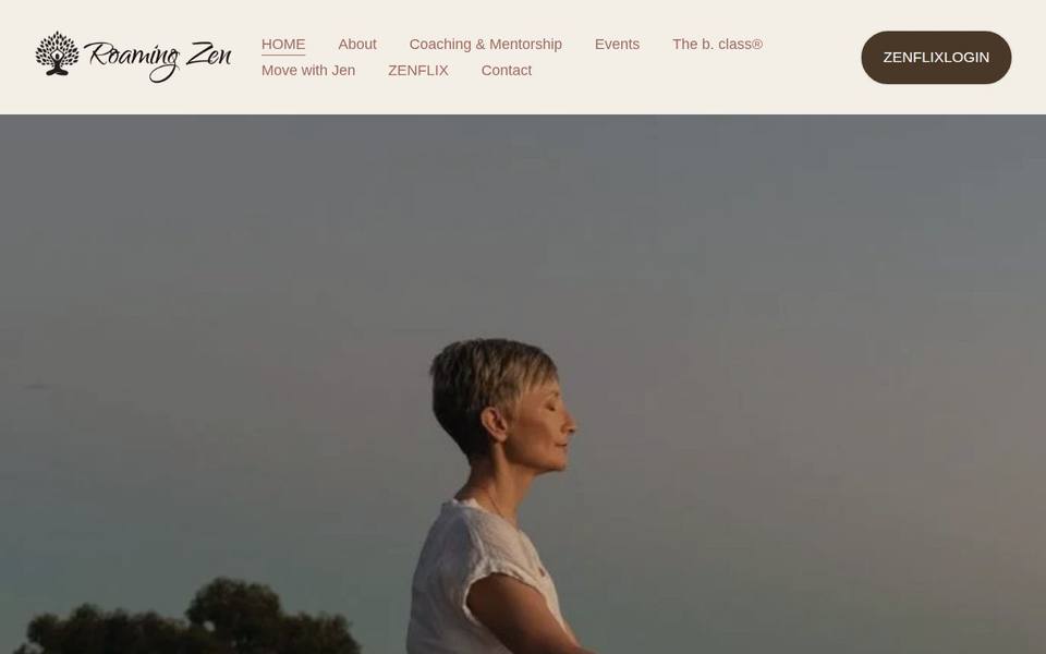 Roaming Zen website