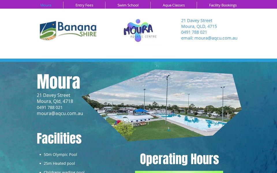 Biloela Aquatic Centre website