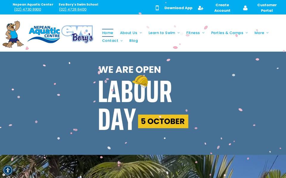 Nepean Aquatic Centre website