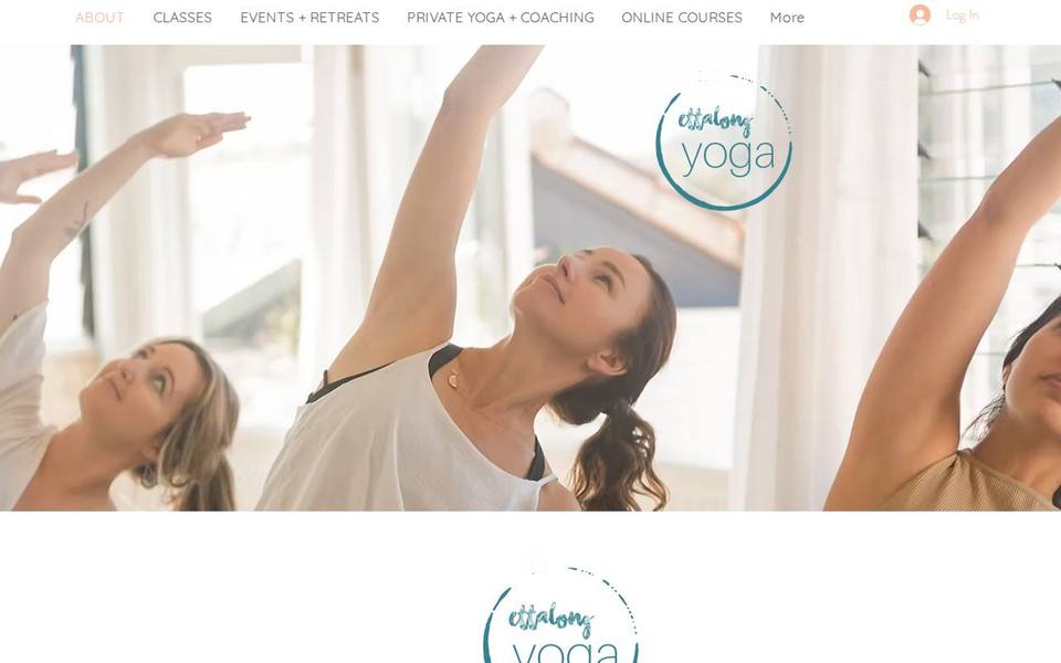 Ettalong Yoga website