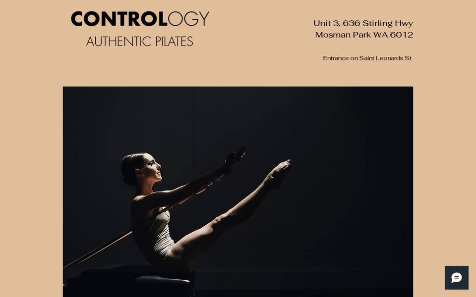 Contrology Authentic Pilates website
