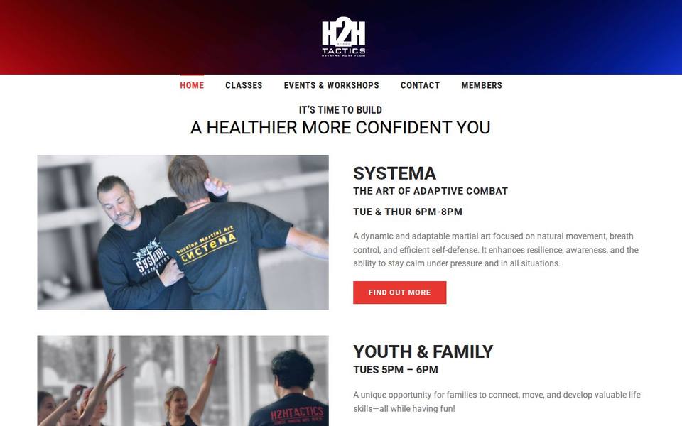 H2H Tactics website