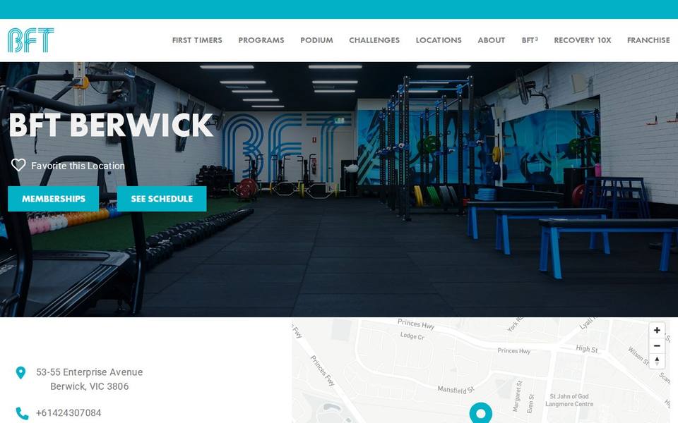 BFT Berwick website