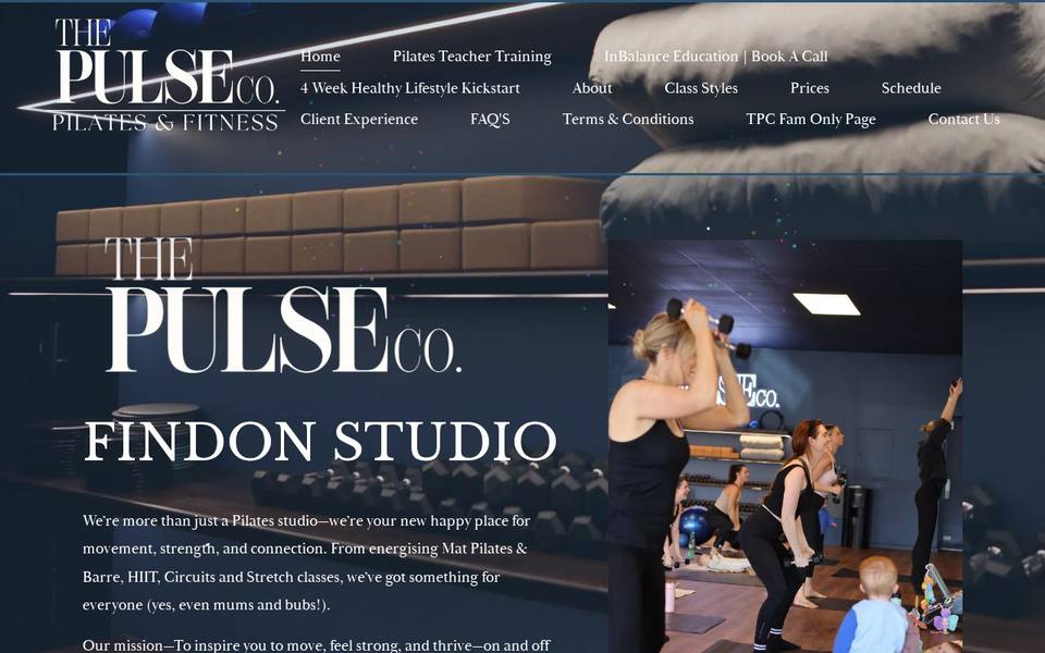 The Pulse Co website