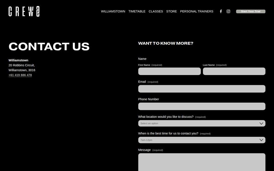 Encore Pilates Co website