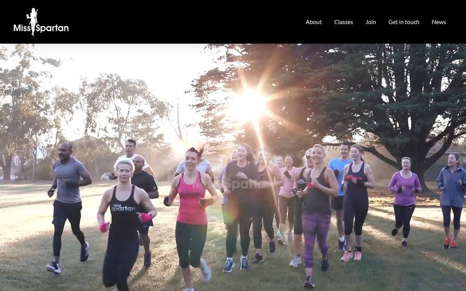 Miss Spartan website
